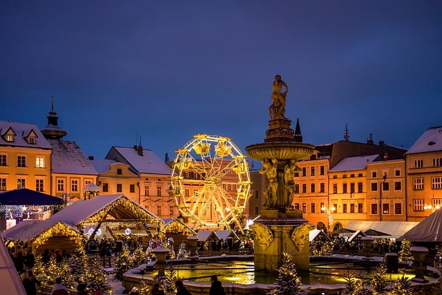 vánoční České Budějovice